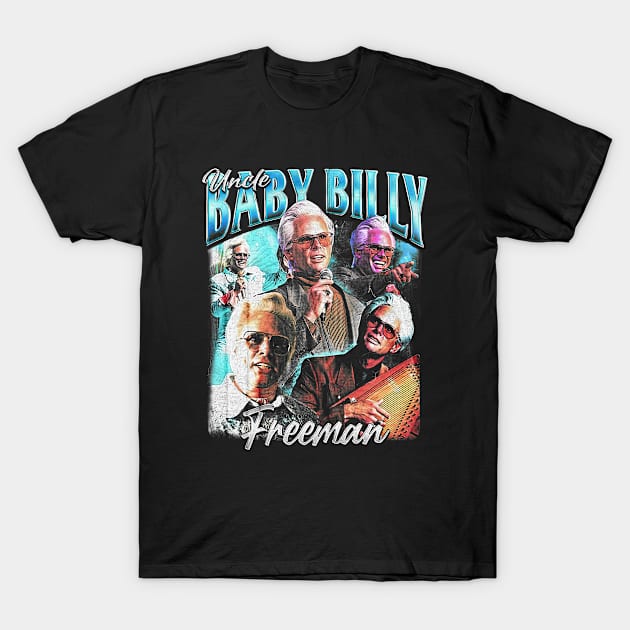 Uncle Baby Billy Freeman Vintage T-Shirt by Jeff Adamsss